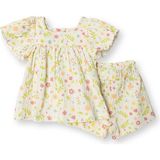 Hellobaby Bluz-Şort - 9 - 12 Ay - Ekru