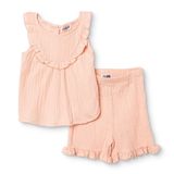 HelloBaby Bluz-Şort - Somon
