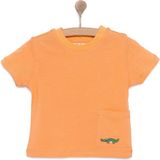 HelloBaby Crocodile Erkek Tshirt Erkek Bebek - Turuncu - 1,5 Yaş