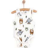 Hellobaby Erkek Atlet Body Erkek Bebek - 3 Ay - Bej