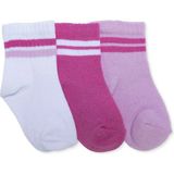 Hellobaby Erkek Bebek 3lü Soket Çorap Çizgili - 2 - 2,5 Yaş - Gri Melanj