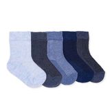 HelloBaby Erkek Bebek 5li Soket Çorap - Deep Teal