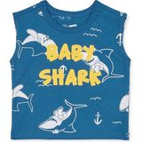 Hellobaby Erkek Bebek Atlet-Tişört Hayvan Baskılı Bisiklet Yaka Atlet - 9 - 12 Ay - Lacivert