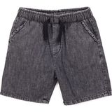 HelloBaby Erkek Bebek Basic Şort Denim Reçme Paça Siyah 1 Yaş -