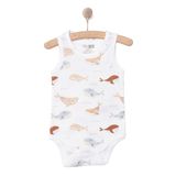 HelloBaby Erkek Bebek Body Bisiklet Yaka Atlet Kol Ekru -