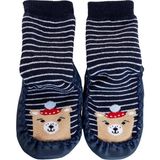 Hellobaby Erkek Bebek Çarık Çorap Hayvan Baskılı - 20 - 22 - Lacivert