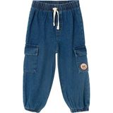 Hellobaby Erkek Bebek Denim Pantolon Lastikli - Mavi - 4 - 5 Yaş