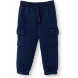 Hellobaby Erkek Bebek Eşofman Alt Elastanlı Üç Iplik Lastikli Paça - 2 - 3 Yaş - Lacivert