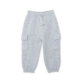 HelloBaby Erkek Bebek Eşofman Alt Lastikli - Gri Melanj