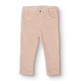 HelloBaby Erkek Bebek Kadife Pantolon Çıtçıtlı Reçme - Kahverengi