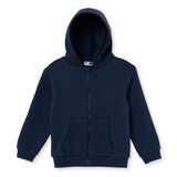 HelloBaby Erkek Bebek Kapüşonlu Hırka Fermuarlı Long Sleeve - Lacivert