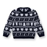 HelloBaby Erkek Bebek Kazak New Year Triko Düğmeli Bisiklet Yaka Uzun Kol