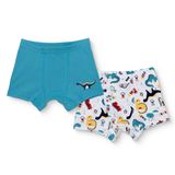 HelloBaby Erkek Bebek Külot Dinozor Baskılı Reçme - Mavi