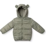 Hellobaby Erkek Bebek Mont Fermuarlı Kapüşonlu Long Sleeve - Haki - 2 - 3 Yaş
