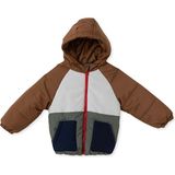 Hellobaby Erkek Bebek Mont Fermuarlı Kapüşonlu Uzun Kol - Hardal - 9 - 12 Ay