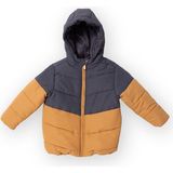 Hellobaby Erkek Bebek Mont Fermuarlı Uzun Kol - Antrasit - 9 - 12 Ay