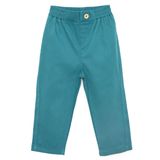 HelloBaby Erkek Bebek Pantolon Happy On The Road Reçme Paça Turkuaz -