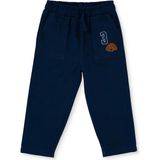 Hellobaby Erkek Bebek Pantolon Hayvan Baskılı Ribanalı - Lacivert - 2 - 3 Yaş