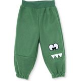Hellobaby Erkek Bebek Polar Pantolon Hayvan Baskılı Lastikli - Yeşil - 6 - 9 Ay