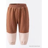 Hellobaby Erkek Bebek Polar Pantolon Lastikli - Kahverengi - 4 - 5 Yaş