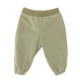 HelloBaby Erkek Bebek Polar Pantolon Ribanalı - Haki
