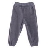 HelloBaby Erkek Bebek Polar Pantolon Ribanalı - Koyu Gri