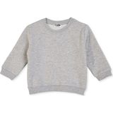 Hellobaby Erkek Bebek Sweatshirt Bisiklet Yaka Long Sleeve - Gri Melanj - 3 - 4 Yaş