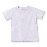 HelloBaby Erkek Bebek Tişört Bisiklet Yaka Kısa Kol - Gri Melanj