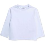 Hellobaby Erkek Bebek Tişört Bisiklet Yaka Long Sleeve - Beyaz - 4 - 5 Yaş