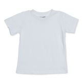 HelloBaby Erkek Bebek Tişört Bisiklet Yaka Short Sleeve - Beyaz