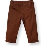 Hellobaby Erkek Bebek Woodland 1 Pantolon Gabardin Lastikli Paça - Kahverengi - 9 - 12 Ay