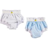 HelloBaby Hellobaby 2'li Alıştırma Külodu Mavi Beyaz - 3