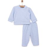 HelloBaby HelloBaby Basic Eşofman Takımı Erkek Bebek - Açık Mavi - 4 Yaş