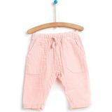 HelloBaby HelloBaby Basic Kız Bebek Cepli Pantolon Kız Bebek - 4 Yaş - Açık Pembe