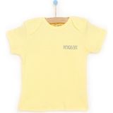 HelloBaby HelloBaby Basic Ribana Kız Bebek Tshirt - Sarı - 2 Yaş