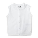 HelloBaby HelloBaby Erkek Bebek Basic Yelek Çıtçıtlı Crew Neck Atlet