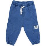 Hellobaby Hellobaby, Erkek, Denim Pantolon, Bağcıklı, Little Car, Uzun Paça - Mavi - 9 - 12 Ay