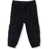 Hellobaby Hellobaby, Erkek, Denim Pantolon, Bağcıklı, Uzun Paça - Siyah - 18 - 24 Ay