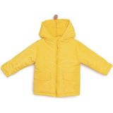 HelloBaby HelloBaby Kapüşonlu Mont Erkek Bebek - Sarı - 1 Yaş