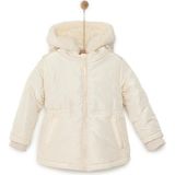 HelloBaby HelloBaby Kapüşonlu Mont Kız Bebek - Bej - 1 Yaş