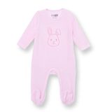 HelloBaby HelloBaby Kız Bebek Kadife Patikli Tulum Hayvan Baskılı Bisiklet Yaka Uzun Paça Uzun Kol