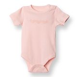 HelloBaby HelloBaby Kız Bebek Kısa Kol Body Bisiklet Yaka Kısa Kol
