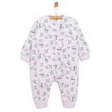 HelloBaby HelloBaby Kız Bebek Uyku Tulumu Çıtçıtlı Bisiklet Yaka Uzun Paça Uzun Kol