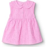 Hellobaby Hellobaby, Kız, Elbise, Düğmeli, Vintage Girl, Bebe Yaka, Kısa, Kısa Kol - 9 - 12 Ay - Pembe