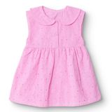 HelloBaby HelloBaby, Kız, Elbise, Düğmeli, Vintage Girl, Bebe Yaka, Kısa, Kısa Kol