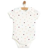HelloBaby Kısa Kol Body Kız Bebek - Ekru
