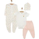 HelloBaby Kız 4lü Hastane Çıkışı Kız Bebek - 9 Ay - Pembe