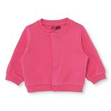 HelloBaby Kız Bebek Basic Hırka Çıtçıtlı Bisiklet Yaka Uzun Kol - Pembe