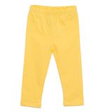 HelloBaby Kız Bebek Basic Tayt Reçme Paça Sarı -