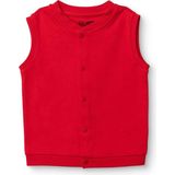 Hellobaby Kız Bebek Basic Yelek Çıtçıtlı Bisiklet Yaka Atlet - 1 - 2 Yaş - Kırmızı